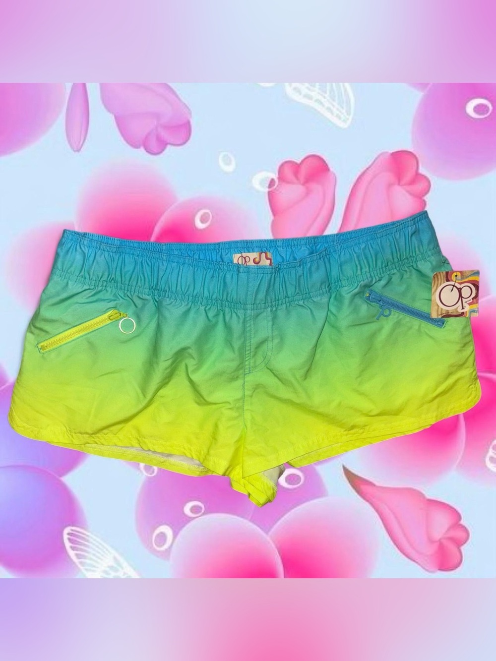 deadstock y2k board shorts - Op, sz xl BNWT